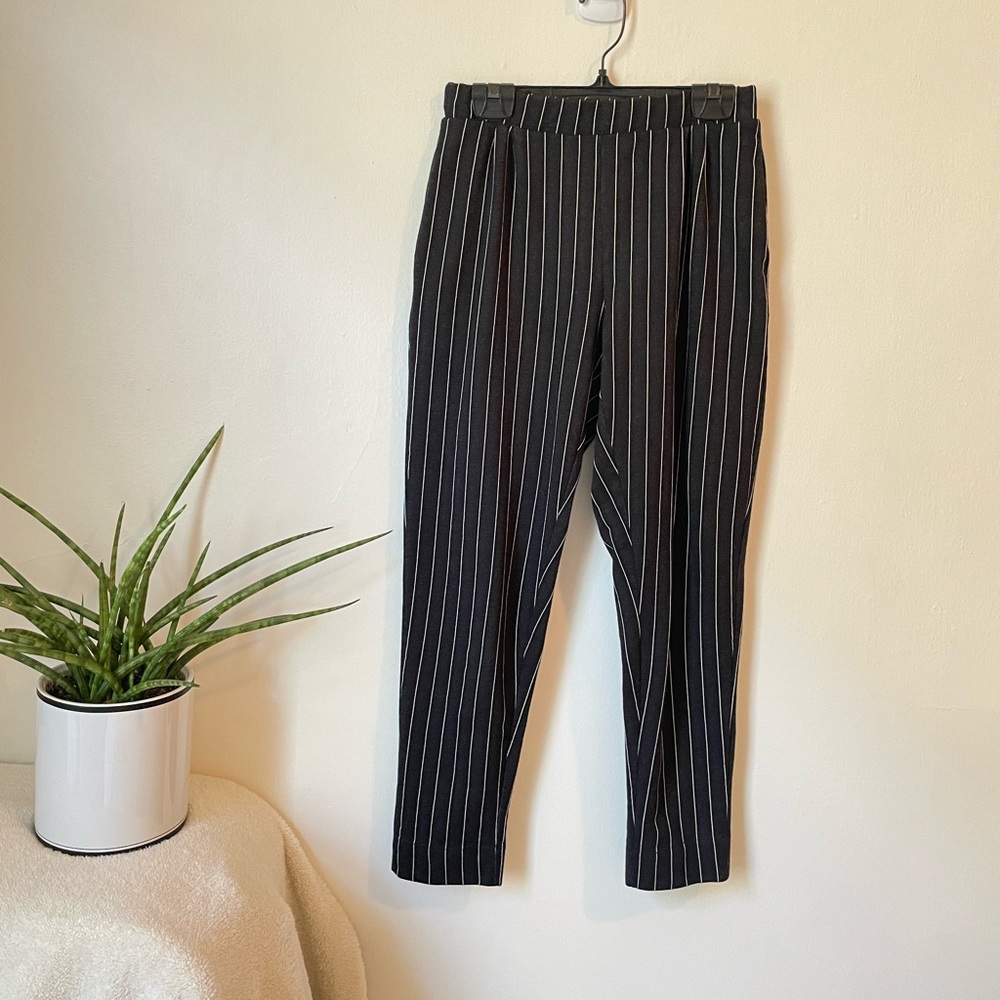 Pull & Bear Pinstripe Dress Pants